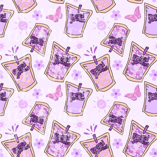 Purple spring juices