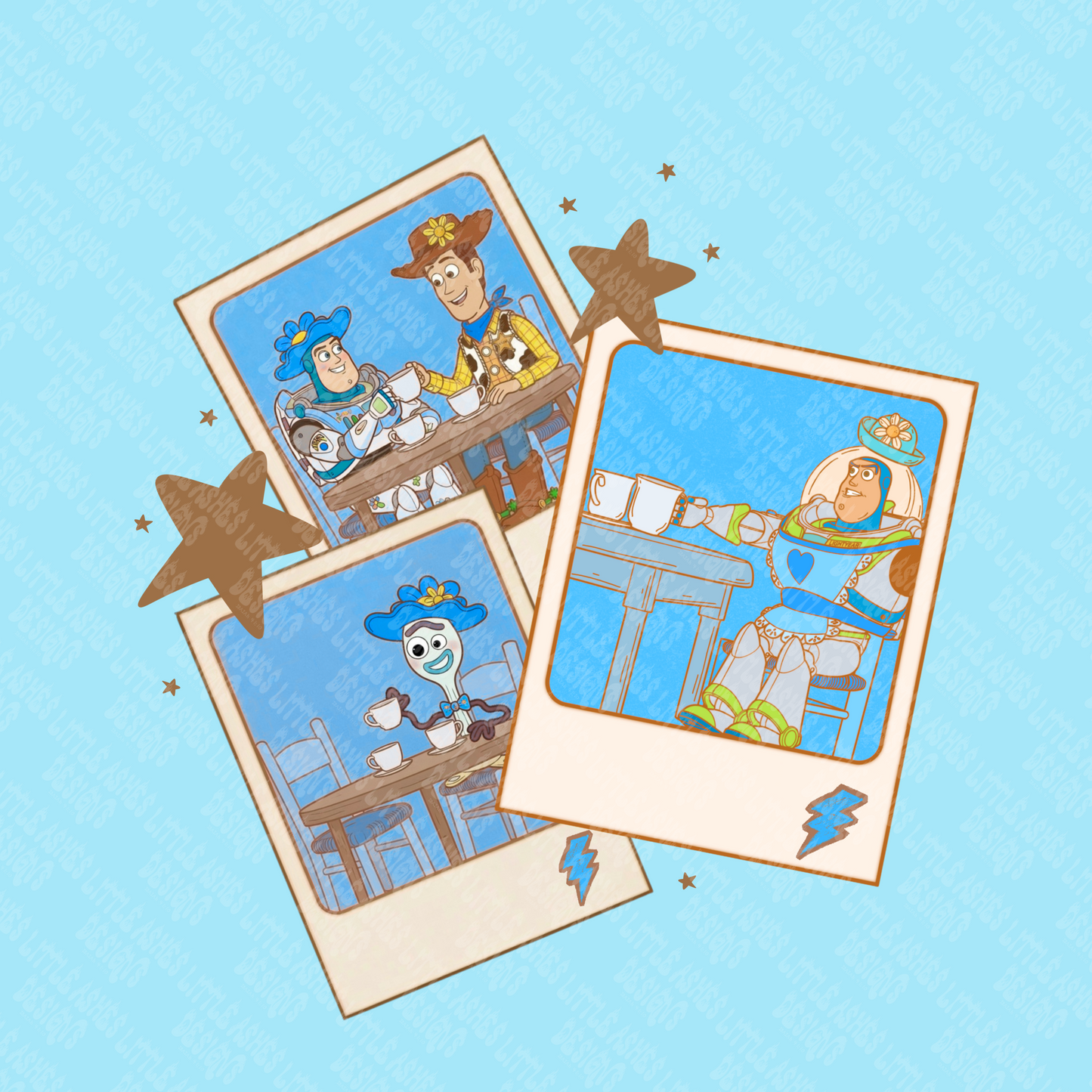 Blue tea time png