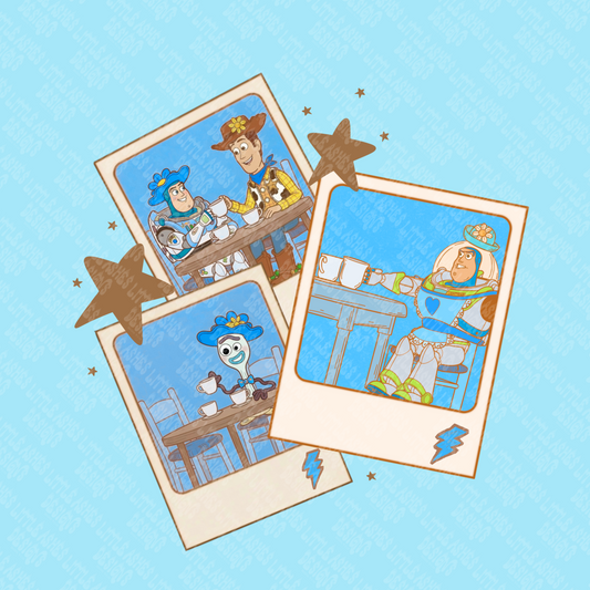 Blue tea time png