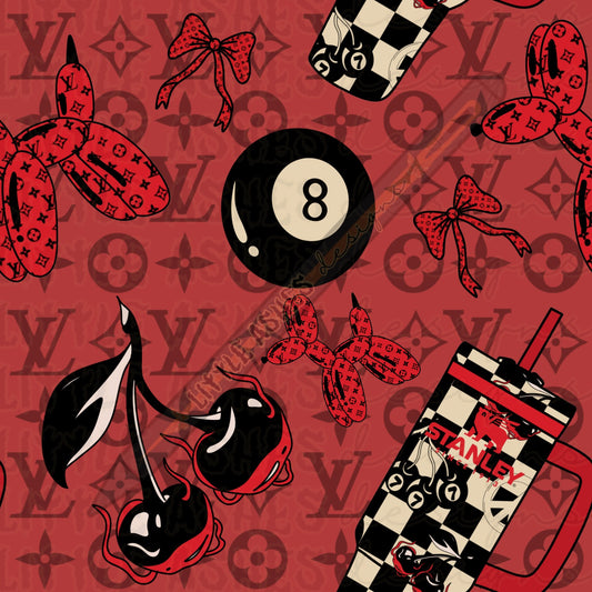 Red boujee colorway