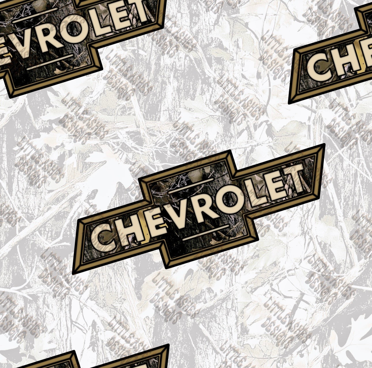 Chev camo seamless
