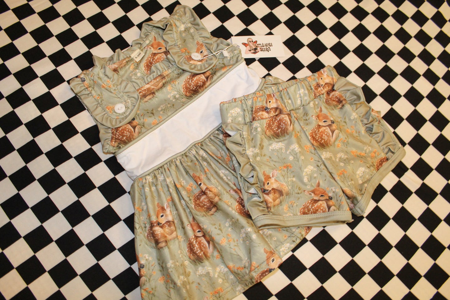 2 Pc Set Deer