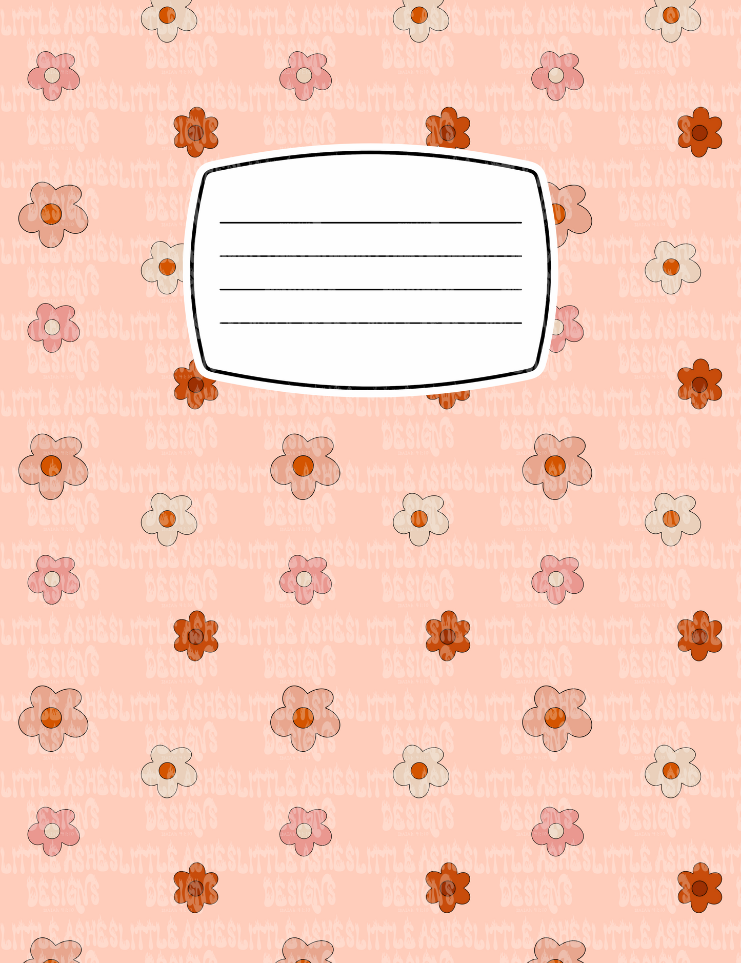 Composition Notebook Cover ￼