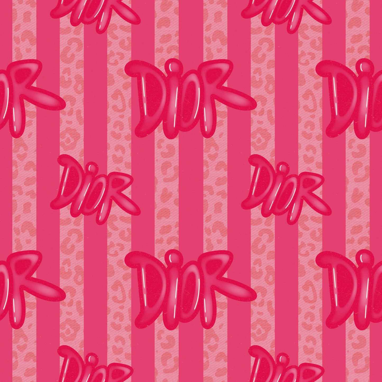 Ink cheetah stripes and cord
