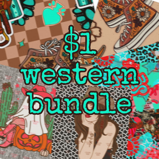 $1 western mega bundle