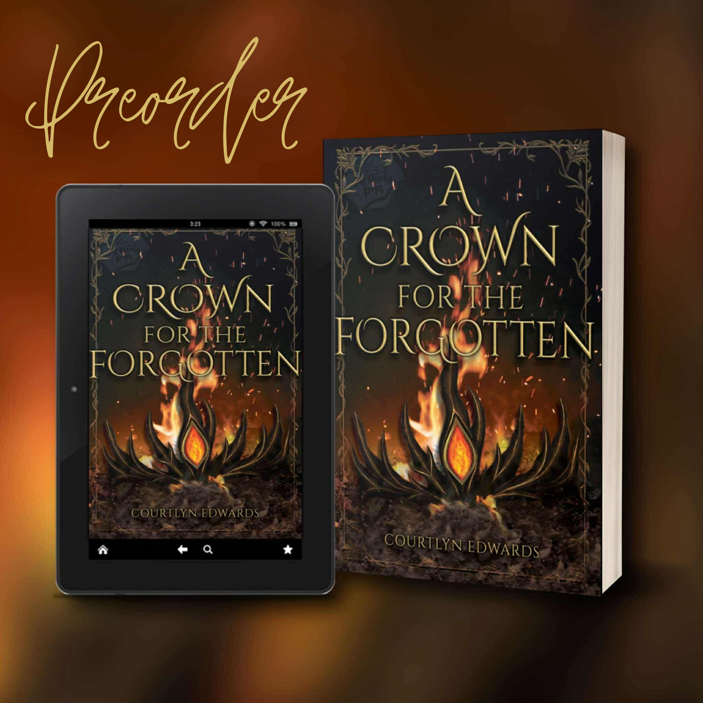 A Crown For The Forgotten signed copy+ goodies