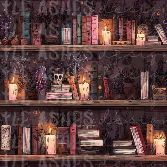 Spooky bookshelf bundle