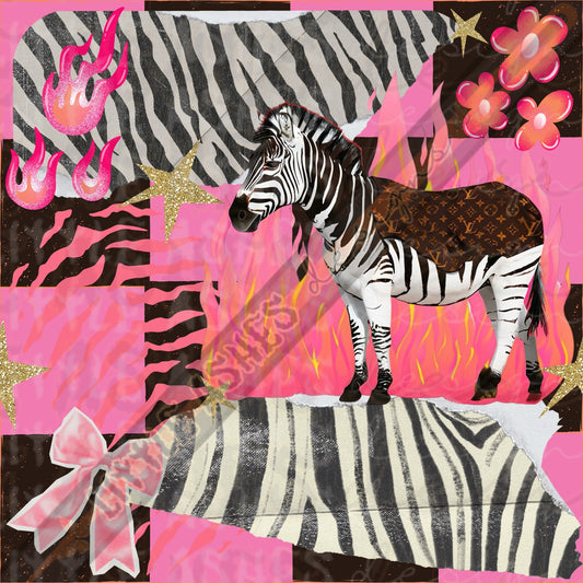 Boujee zebra